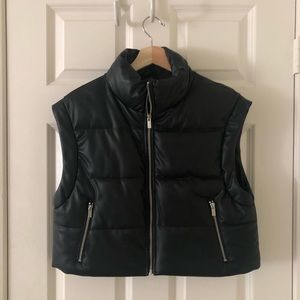 Zara Faux Leather Jacket